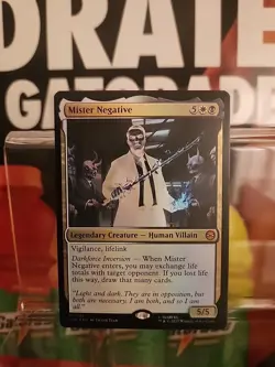 1x Mister Negative, Foil, Marvel Spider-Man, Magic the Gathering, MTG NM - Image 1