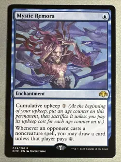 MTG / Mystic Remora / DMR / #59 / Regular / Rare / NM - Image 1