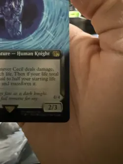 Cecil, Dark Knight (Extended Art) Final Fantasy Foil - Image 5