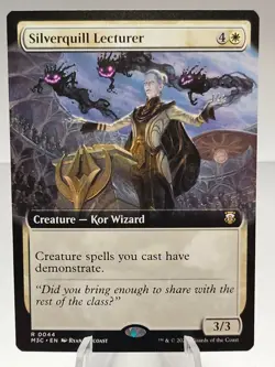 Silverquill Lecturer Extended Art - M3C 0044 - NM - MTG Magic - Image 1
