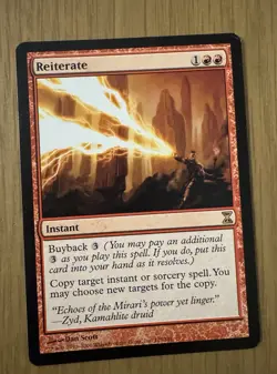 MTG Reiterate Time Spiral Regular NM - Image 1