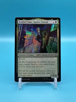 Ezekiel Sims, Spider-Totem - Marvel’s Spider-Man (SPM) - MTG - FOIL - Image 1