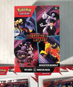 Pokemon Destined Rivals Booster Bundle & Eevee & Zarude Checklane Blister LOT - Image 2