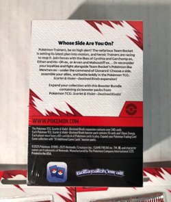 Pokemon Destined Rivals Booster Bundle & Eevee & Zarude Checklane Blister LOT - Image 3