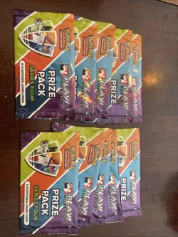 10x Pokemon Prize Pack Series Four 4 - Image 1
