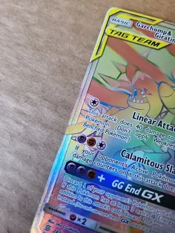 Pokemon TCG Garchomp & Giratina GX Secret Rare 247/236 Unified Minds AS IS! READ - Image 3