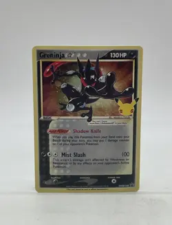 Pokemon TCG Sword & Shield Celebrations Greninja #SWSH144 Black Star Promo - Image 1