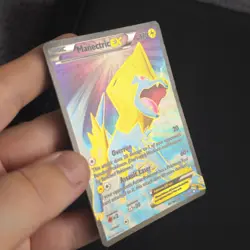 Pokemon TCG: Manectric-EX 113/119 Phantom Forces Ultra Rare [Moderate Play] - Image 1