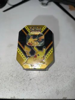 Pokemon PIKACHU V Powers Tin FACTORY SEALED - Image 1