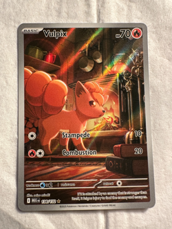 Vulpix 138/132 Mega Evolution Illustration Rare Pokemon TCG Pack Fresh MINT 🔥 - Image 1