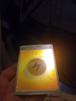 Lightning Energy Cosmo Holo 151 Yellow SVE 004 Pokemon !!MINT!! - Image 4
