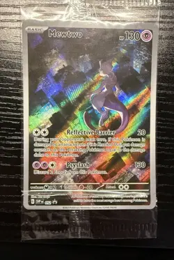 Mewtwo SVP 052 Pokemon TCG: Scarlet & Violet 151 Black Star Promo (SEALED) - Image 1