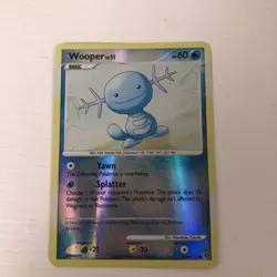 Pokemon - Secret Wonders - Wooper 118/132 Reverse Holo Common - MP/HP - Image 2