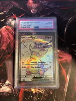 2023 Pokemon Paldea Evolved - Slowking ex 238/193 Ultra Rare Full Art PSA 10 - Image 1