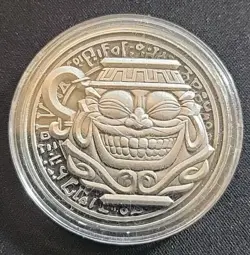 Yugioh YCS Pre-Registration Metal Coin - Pot Of Greed - Silver - Offers Welcome - Image 1