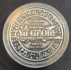 Yugioh YCS Pre-Registration Metal Coin - Pot Of Greed - Silver - Offers Welcome - Image 2