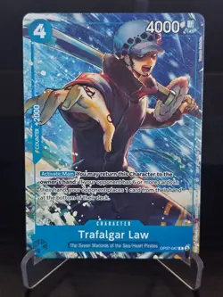 One Piece Card Game - Trafalgar Law (Welcome Pack Vol. 2) OP07-047 R - NM - Image 1