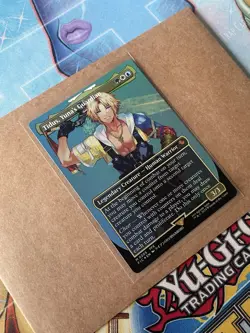 Mtg Final Fantasy Tidus Yunas Guardian (M) 0205 Borderless Foil NM Card - Image 4