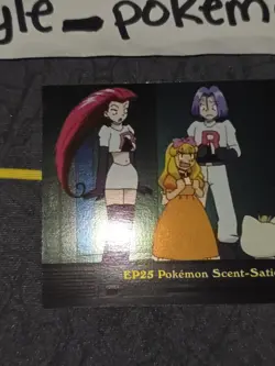 EP25 Pokemon Scent-Sation Holo Pokemon Topps Series 2 Card NM - Image 3