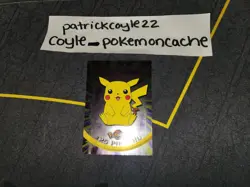 Pikachu #25 Holo Pokemon Topps Series 1 Card (Blue Label) NM - Image 1