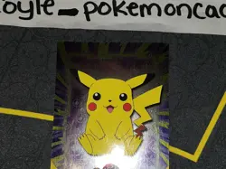 Pikachu #25 Holo Pokemon Topps Series 1 Card (Blue Label) NM - Image 3