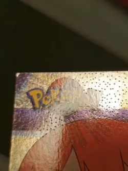 Misty TV3 Rainbow Holo Pokemon Topps Series 1 Card (Black Label) LP - Image 5
