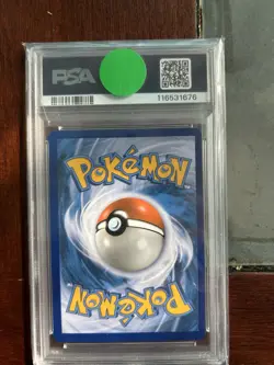 Pokemon TCG Slowpoke Psyduck GX Holo Card 35/236 Sm-Unified Minds PSA 9 Mint - Image 2