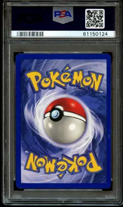 PSA 9 MINT Professor Oak 116/130 Base Set 2 Pokemon Card 124 - Image 3