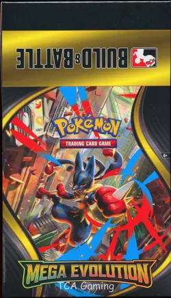 MEGA EVOLUTION Sealed 10 Ct Build & Battle Display Box (Pokemon Cards) - Image 1
