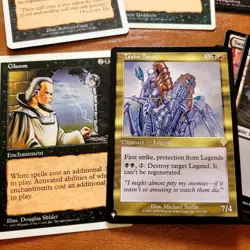 COMMANDER DECK 100 Mtg Cards - COLOR Hosers / Protection Legendary Black Red - Image 1