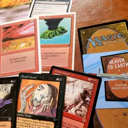 COMMANDER DECK 100 Mtg Cards - COLOR Hosers / Protection Legendary Black Red - Image 4