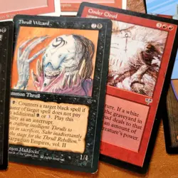 COMMANDER DECK 100 Mtg Cards - COLOR Hosers / Protection Legendary Black Red - Image 5