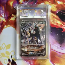 Umbreon V TG22/TG30 Brilliant Stars Pokemon Card Graded ACE MINT 9 - Image 1