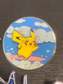 Pokemon Pin Lot of 12 Celebrations Flying Surfing Pikachu & More Official card - Image 2