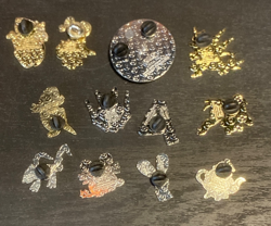 Pokemon Pin Lot of 12 Celebrations Flying Surfing Pikachu & More Official card - Image 4