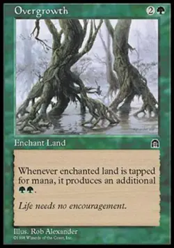 Overgrowth - Light Play MTG Stronghold - Image 1