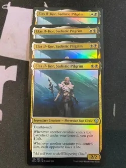 MTG Dominaria United Elas il-Kor Sadistic Pilgrim Foil x 4 - Image 1