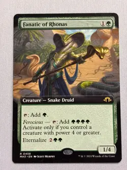 Fanatic of Rhonas - (Extended Art) - Modern Horizons 3 - LP MTG - Image 1