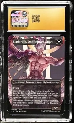 Sephiroth, Fabled SOLDIER (0382) (Borderless) Final Fantasy - CGC Pristine 10 - Image 2