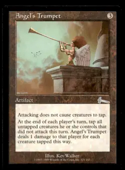 MTG Angel's Trumpet LP Light Play Urza's Legacy [1847] - Image 1