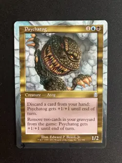 Psychatog (Odyssey) ALTERED playset of four (4) - handpainted extended art! - Image 2