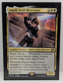 MTG Squall, SeeD Mercenary Final Fantasy Regular NM - Image 1