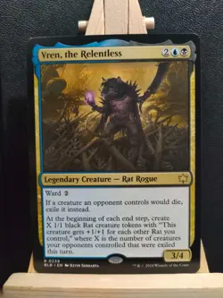 Vren, the Relentless - Bloomburrow - Rare - NM (see pics) - Image 1