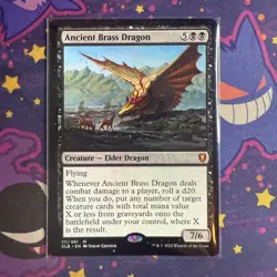 [1x] Ancient Brass Dragon Near Mint English Commander Legends: Battle For Baldu - Image 1