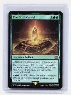 The Earth Crystal Magic The Gathering FINAL FANTASY #184 Rare,Foil - Image 1