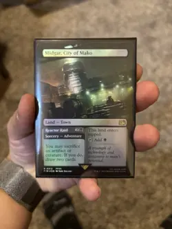 Midgar, City of Mako (Borderless) - FINAL FANTASY FOIL - Image 1