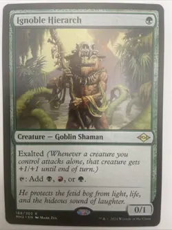 MTG X1 Ignoble Hierarch Modern Horizons 2 NM MTG Magic The Gathering - Image 1