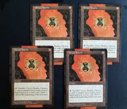 Urza's Bauble (5th Edition) ALTERED playset of four (4) handpainted! - Image 1