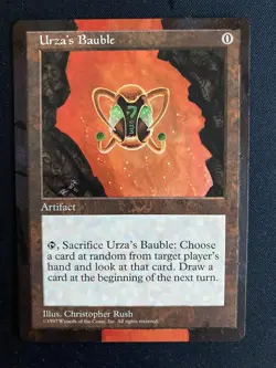Urza's Bauble (5th Edition) ALTERED playset of four (4) handpainted! - Image 2