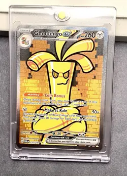 Pokemon Paradox Rift Gholdengo Ex Special Illustration Rare 252/182 - Image 1